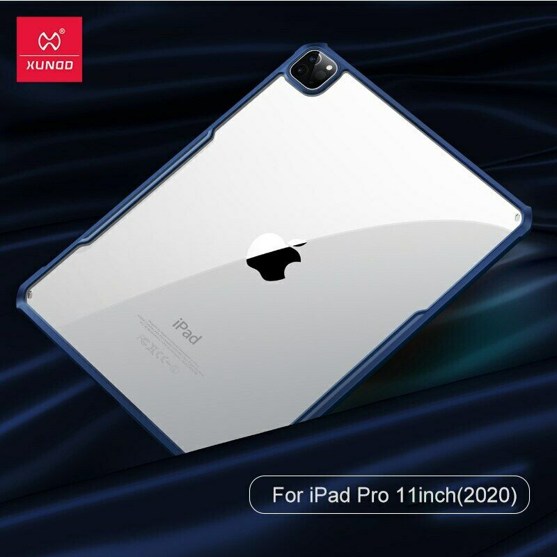 Ốp Lưng Viền iPad Pro 11 Pro 2020 Chống Sốc Lưng Trong Hiệu Xundd với mặt lưng từ nhựa PC trong suốt giữ nguyên màu máy, viền nhựa TPU mềm màu sắc hài hòa, tạo điểm nhấn ấn tượng.